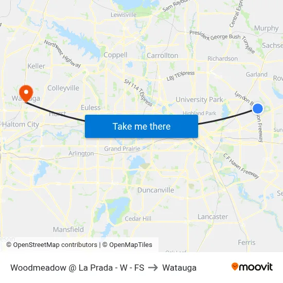 Woodmeadow @ La Prada - W - FS to Watauga map