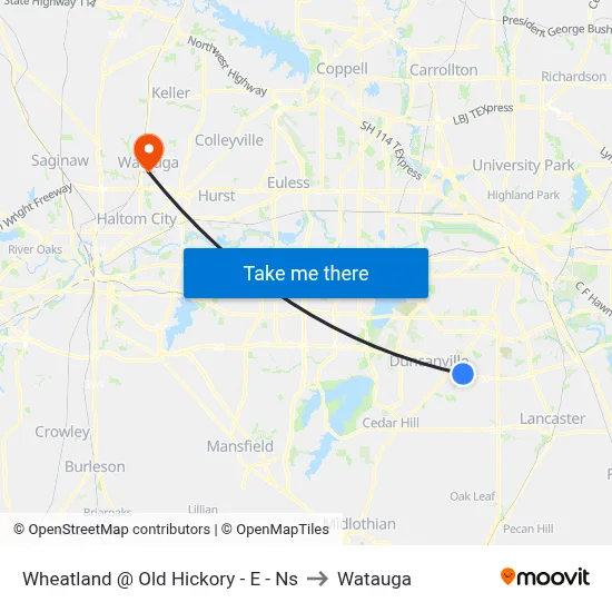 Wheatland @ Old Hickory - E - Ns to Watauga map