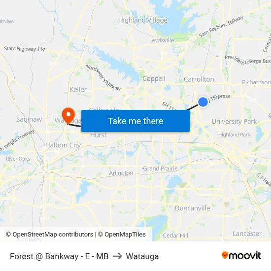 Forest @ Bankway - E - MB to Watauga map