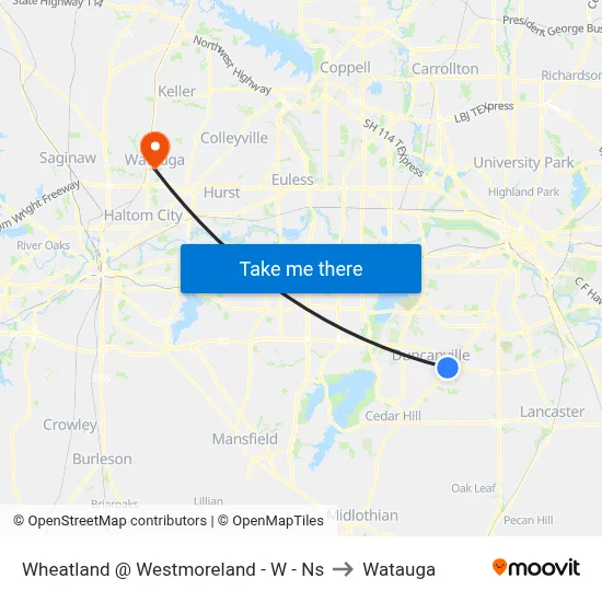 Wheatland @ Westmoreland - W - Ns to Watauga map