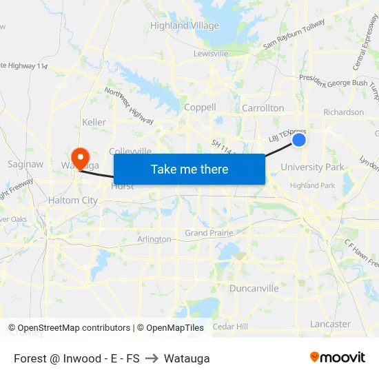 Forest @ Inwood - E - FS to Watauga map