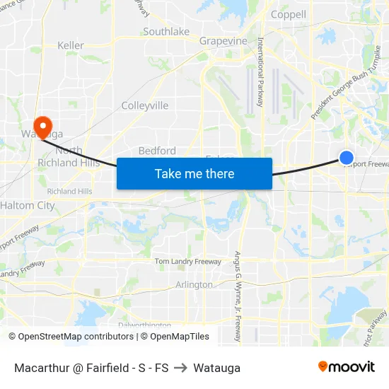 Macarthur @ Fairfield - S - FS to Watauga map