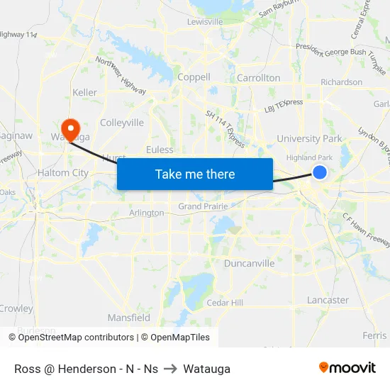 Ross @ Henderson - N - Ns to Watauga map