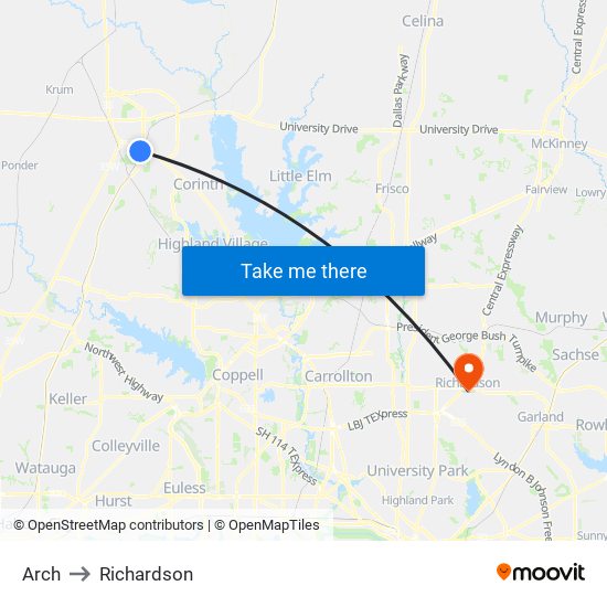 Arch to Richardson map