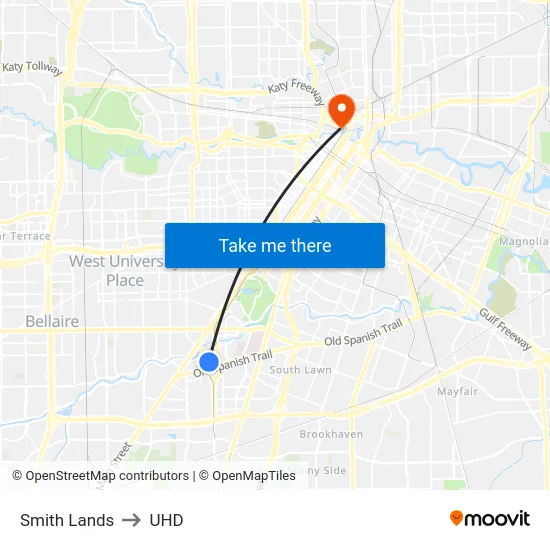 Smith Lands to UHD map
