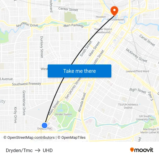 Dryden/Tmc to UHD map