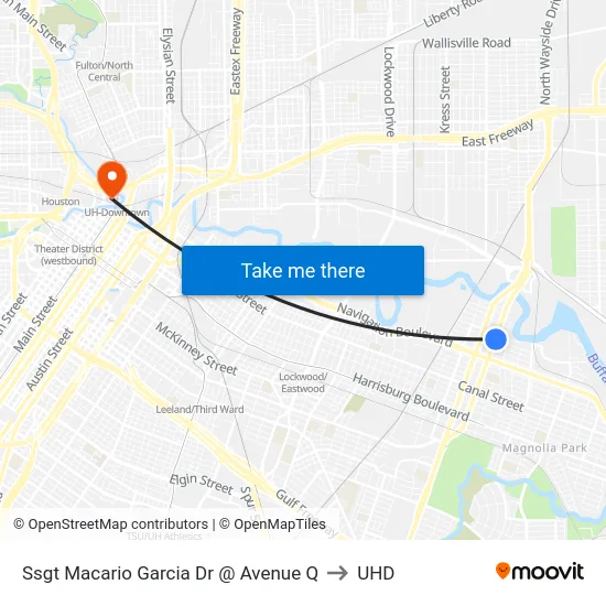 Ssgt Macario Garcia Dr @ Avenue Q to UHD map