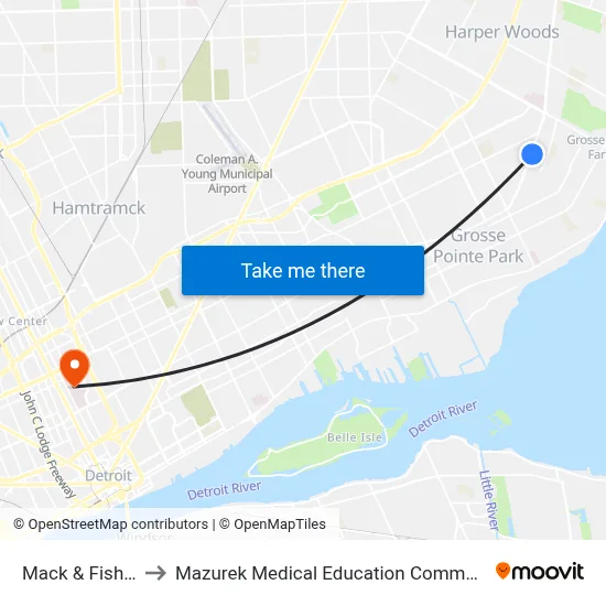 Mack & Fisher to Mazurek Medical Education Commons map