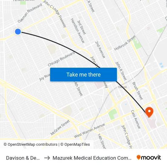 Davison & Dexter to Mazurek Medical Education Commons map