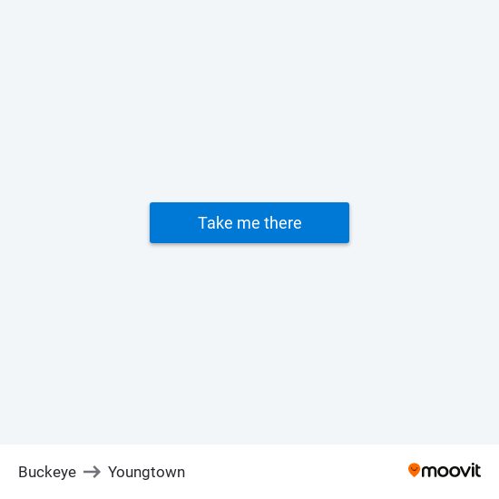 Buckeye to Youngtown map