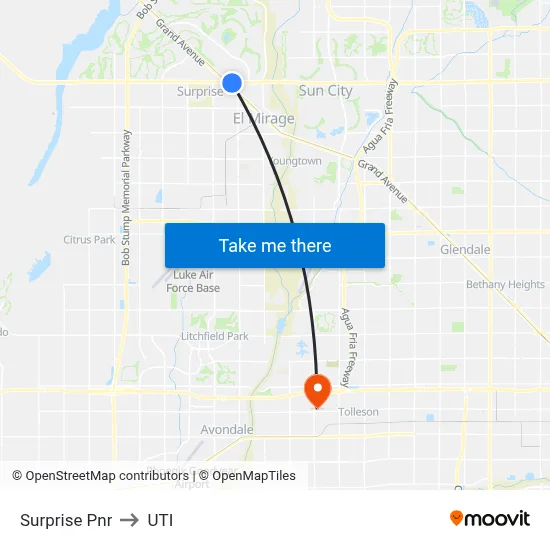 Surprise Pnr to UTI map