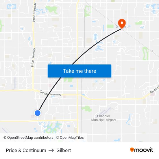 Price & Continuum to Gilbert map