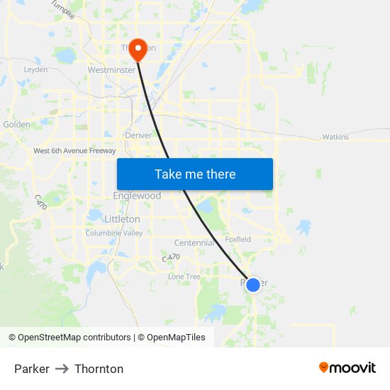 Parker to Thornton map