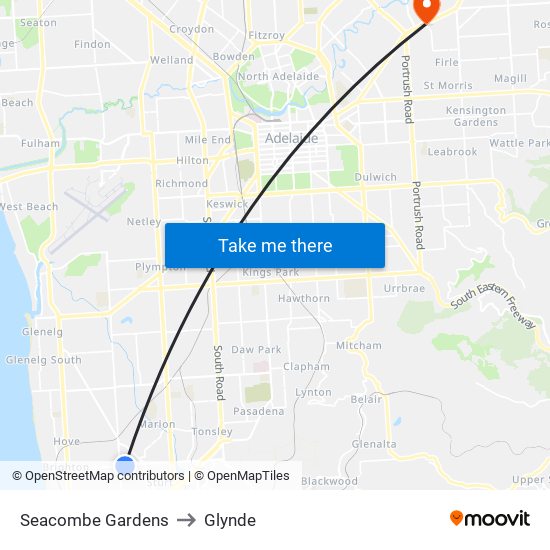 Seacombe Gardens to Glynde map