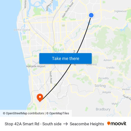 Stop 42A Smart Rd - South side to Seacombe Heights map