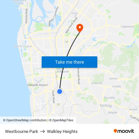 Westbourne Park to Walkley Heights map