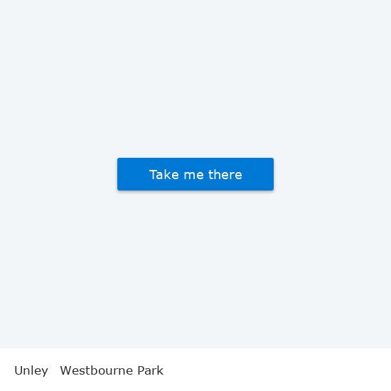 Unley to Westbourne Park map