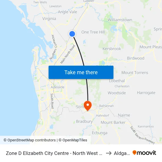 Zone D Elizabeth City Centre - North West side to Aldgate map