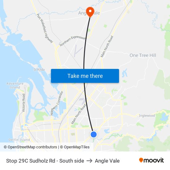 Stop 29C Sudholz Rd - South side to Angle Vale map