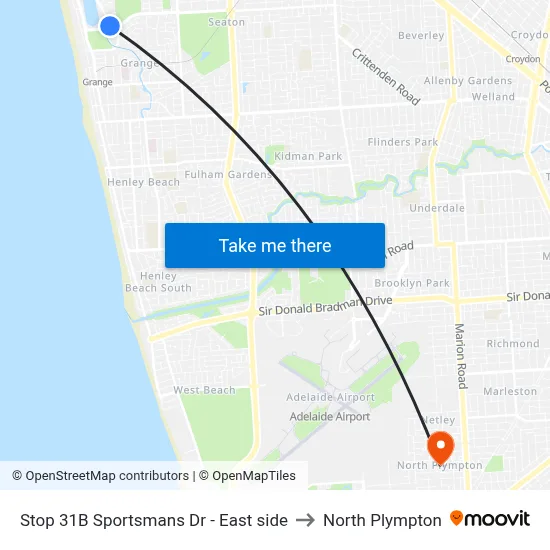 Stop 31B Sportsmans Dr - East side to North Plympton map