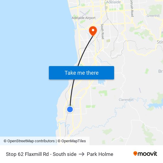 Stop 62 Flaxmill Rd - South side to Park Holme map