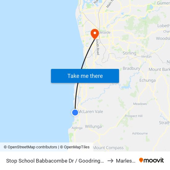 Stop School Babbacombe Dr / Goodrington Way to Marleston map