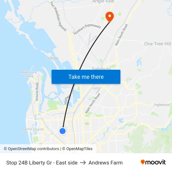 Stop 24B Liberty Gr - East side to Andrews Farm map