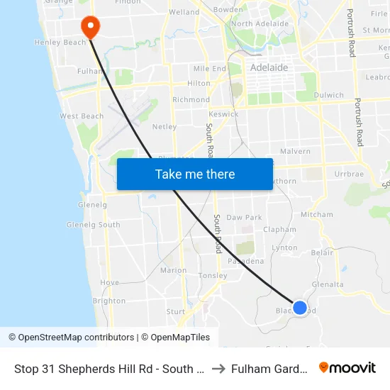 Stop 31 Shepherds Hill Rd - South side to Fulham Gardens map
