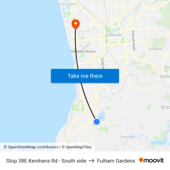 Stop 38E Kenihans Rd - South side to Fulham Gardens map