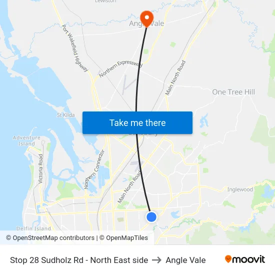Stop 28 Sudholz Rd - North East side to Angle Vale map