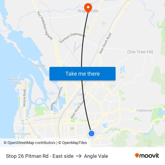 Stop 26 Pitman Rd - East side to Angle Vale map