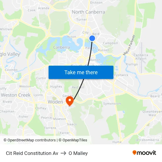 Cit Reid Constitution Av to O Malley map