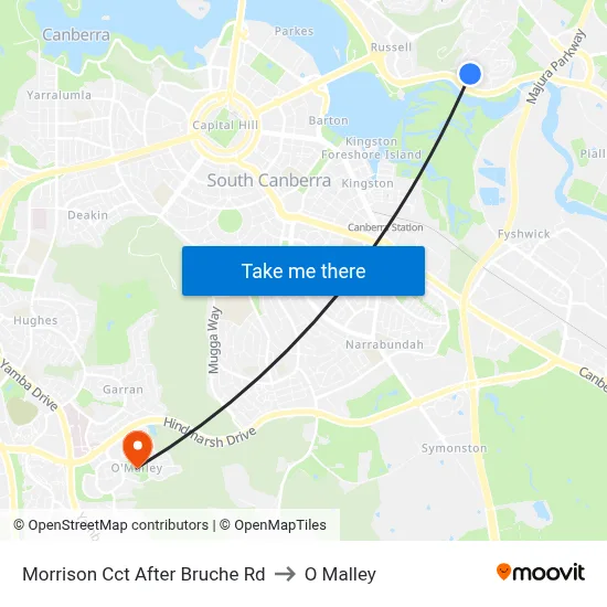 Morrison Cct After Bruche Rd to O Malley map
