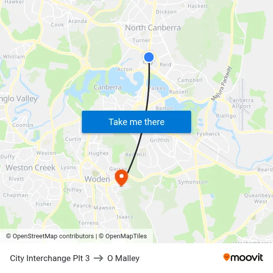 City Interchange Plt 3 to O Malley map