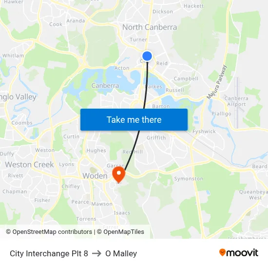 City Interchange Plt 8 to O Malley map