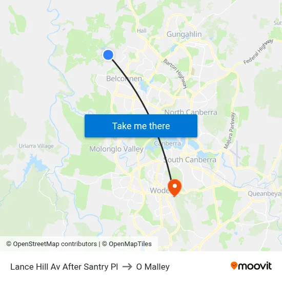 Lance Hill Av After Santry Pl to O Malley map