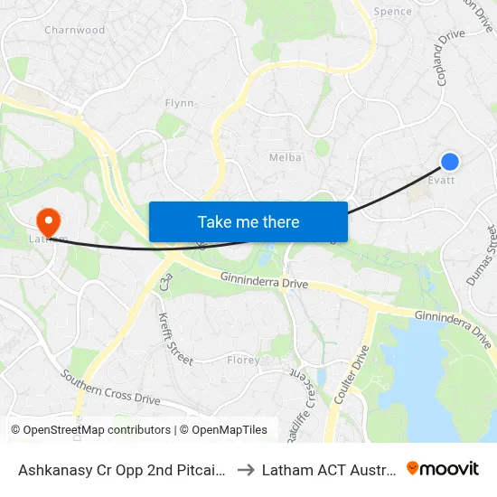 Ashkanasy Cr Opp 2nd Pitcairn St to Latham ACT Australia map