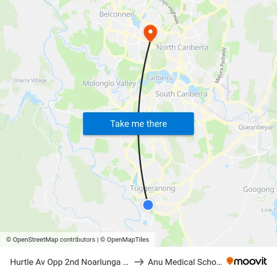 Hurtle Av Opp 2nd Noarlunga Cr to Anu Medical School map