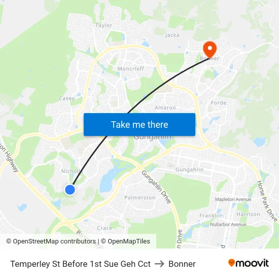 Temperley St Before 1st Sue Geh Cct to Bonner map