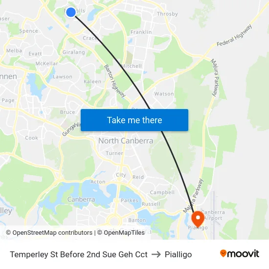 Temperley St Before 2nd Sue Geh Cct to Pialligo map