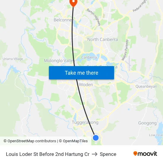 Louis Loder St Before 2nd Hartung Cr to Spence map