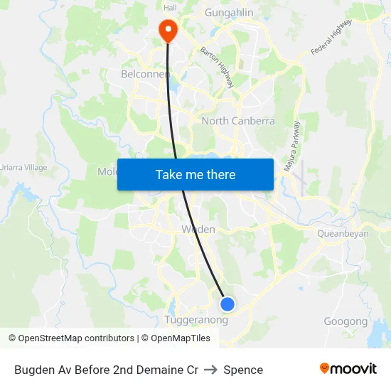 Bugden Av Before 2nd Demaine Cr to Spence map
