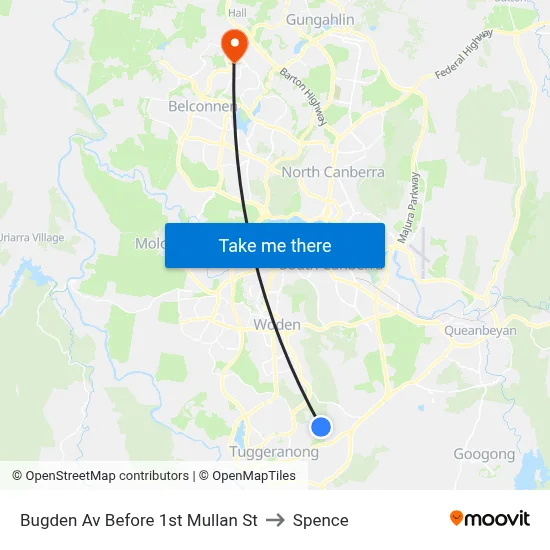 Bugden Av Before 1st Mullan St to Spence map