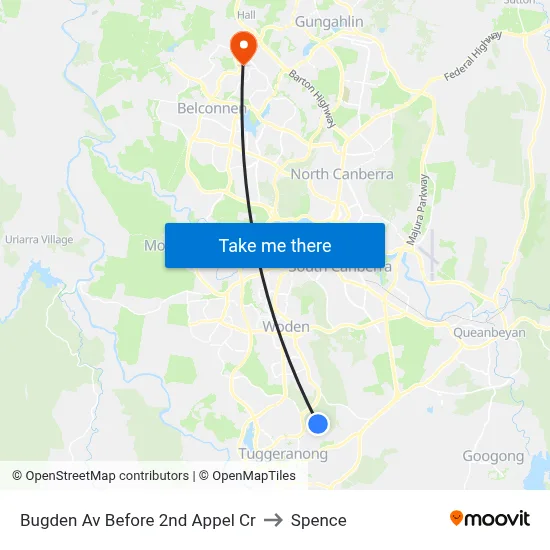 Bugden Av Before 2nd Appel Cr to Spence map