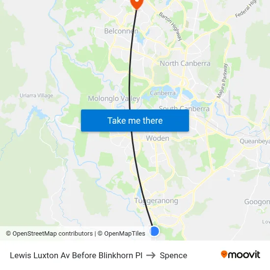 Lewis Luxton Av Before Blinkhorn Pl to Spence map