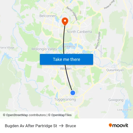 Bugden Av After Partridge St to Bruce map