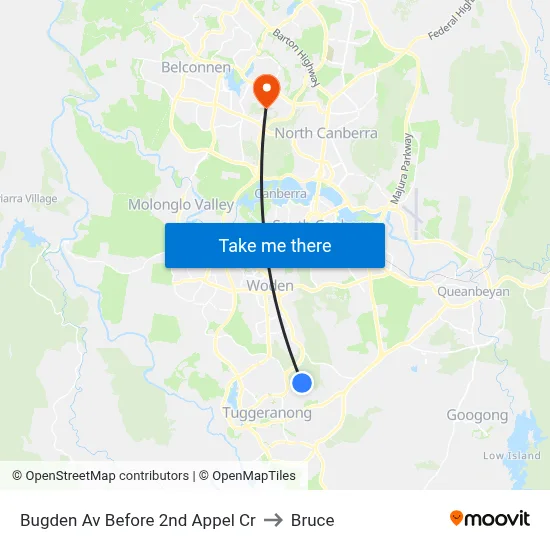 Bugden Av Before 2nd Appel Cr to Bruce map