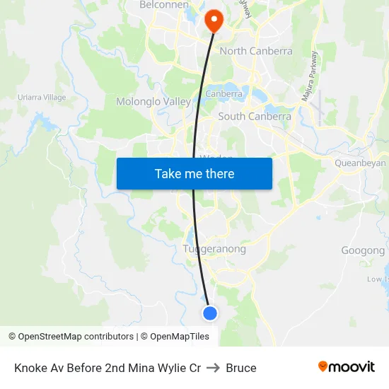 Knoke Av Before 2nd Mina Wylie Cr to Bruce map