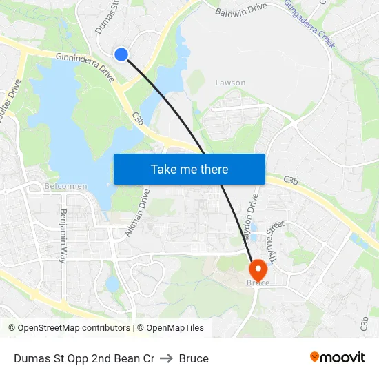 Dumas St Opp 2nd Bean Cr to Bruce map