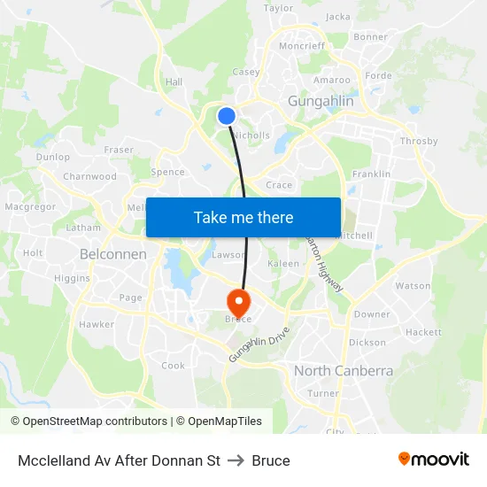 Mcclelland Av After Donnan St to Bruce map